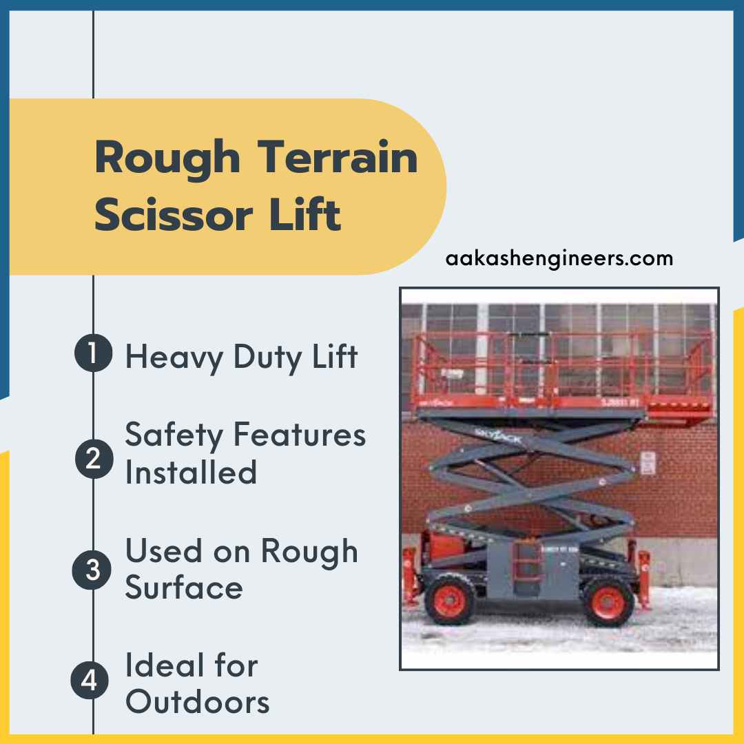 Rough Terrain Scissor lift